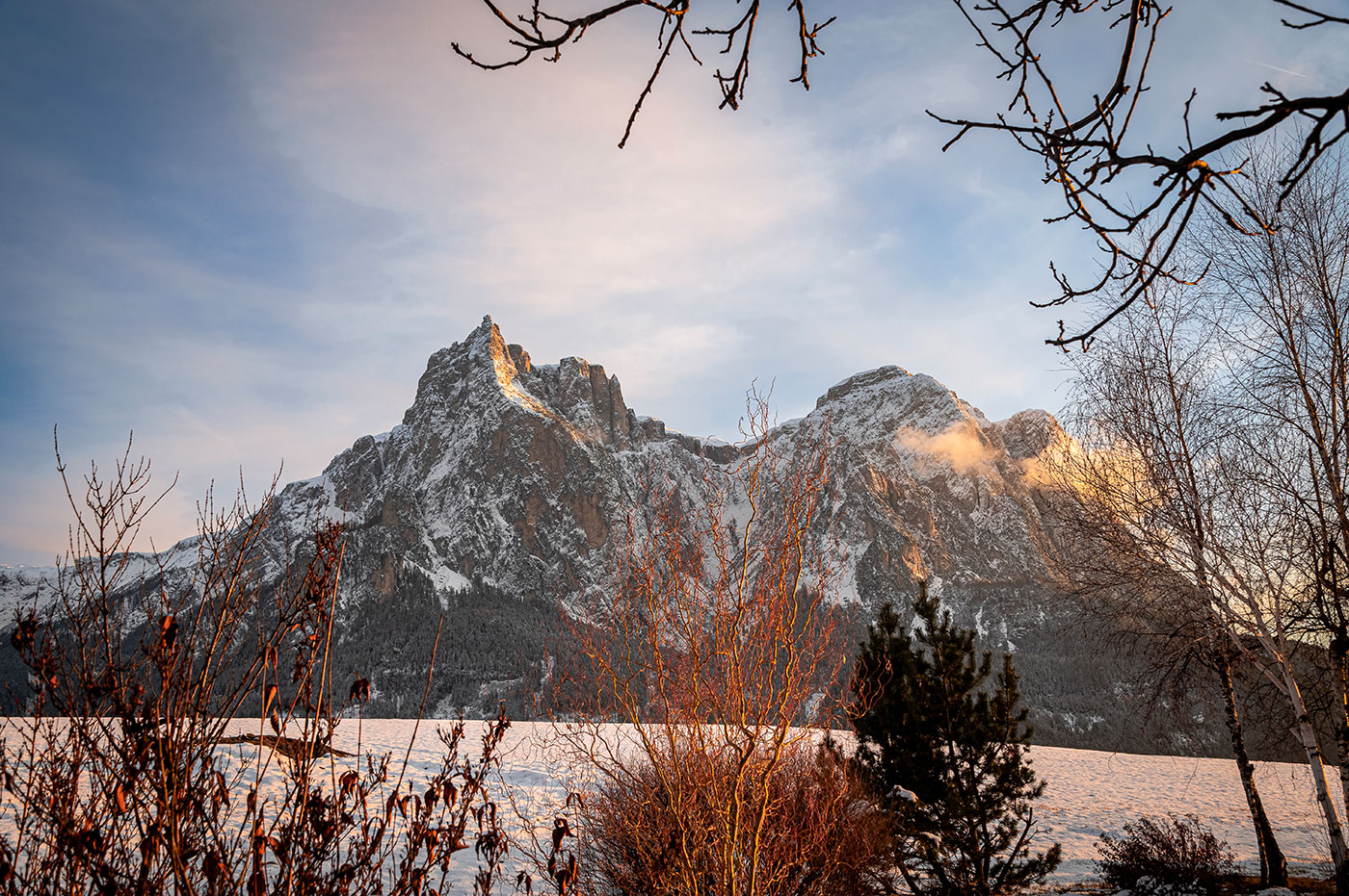 Krahof Winter Sonnenuntergang 06